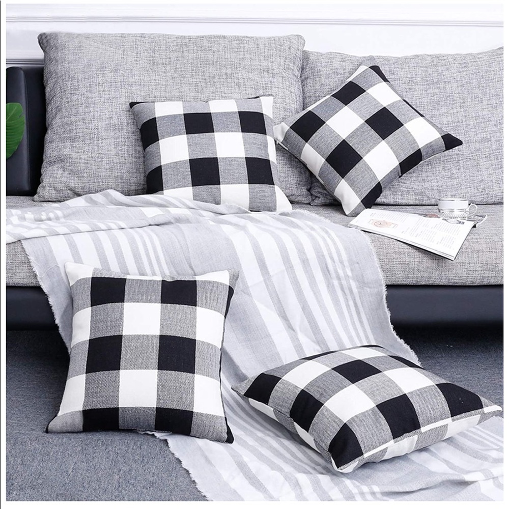 Throw pillow covers